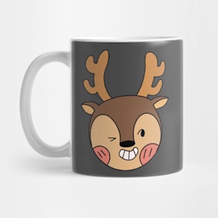 Adorable Reindeer Mug